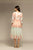 Multicolor Floral Printed Flared Dress