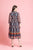 Multi Color Floral Printed Maxi Dress
