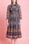 Multi Color Floral Printed Maxi Dress