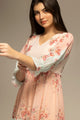Multicolor Floral Printed Flared Dress