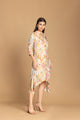 Monet Garden Printed A-Line Dress