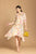 Monet Garden Printed A-Line Dress