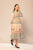 Multicolor Floral Printed Flared Dress