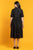 Black Shirt Midi Dress