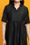Black Shirt Midi Dress