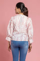 White Floral Printed Shirt