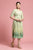 Parrot Green Grass Printed Maxi Dress