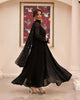 Aveera Black Anarkali suit set with full heavy dupatta