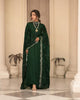 Aveera Dark Green Party Wear Gown For Women Suit Set